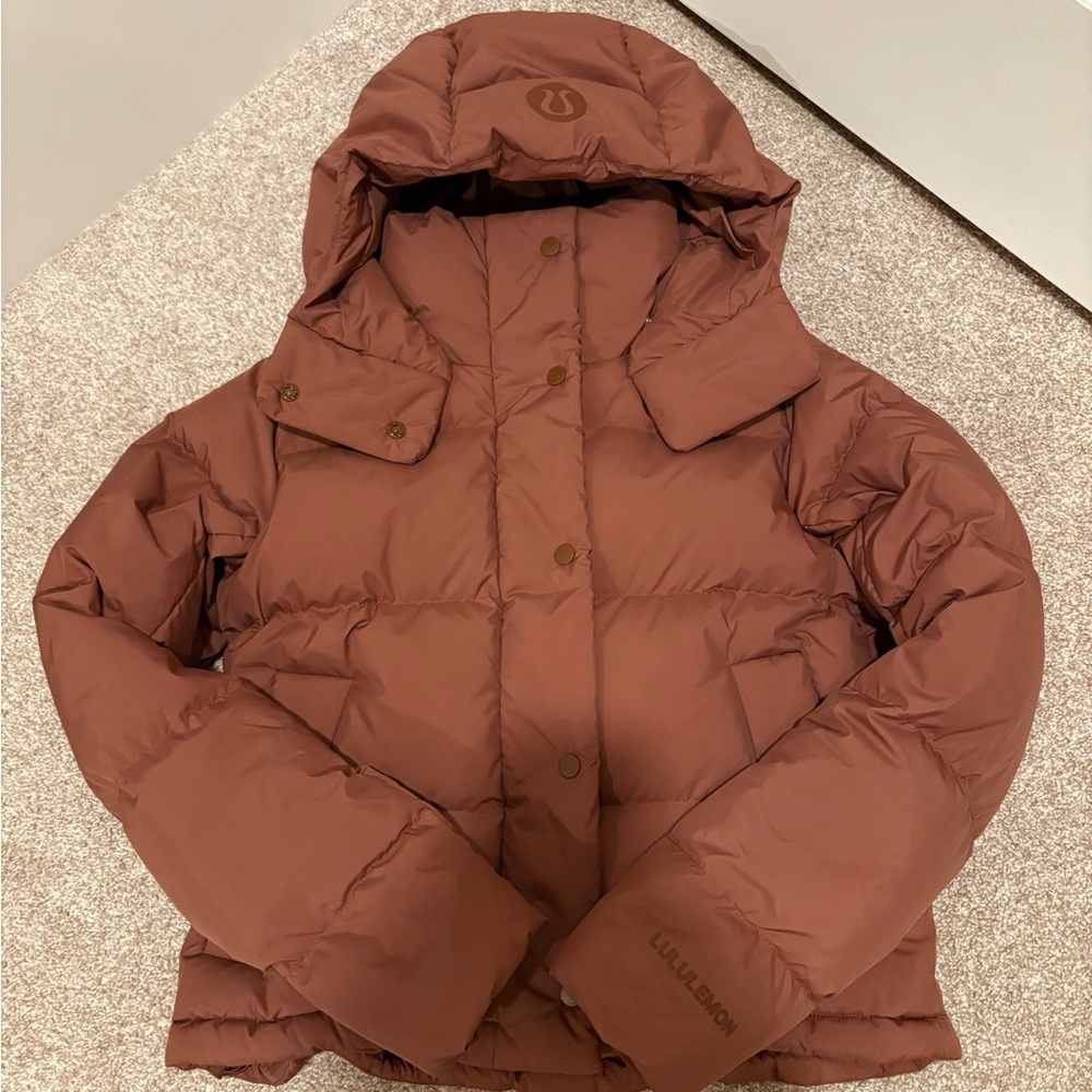 ❗️SOLD❗️Lululemon Wunder puff cropped down puffer jacket $278